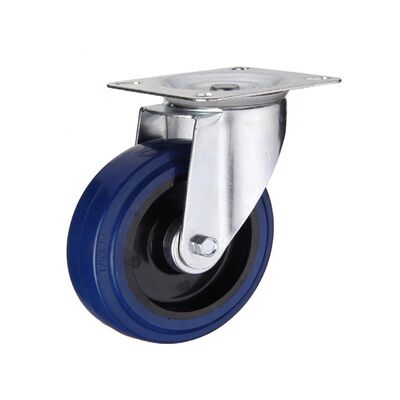 Overall Height 2 to 12 Inches Heavy Duty Casters Zinc Plated Powder Coated Stainless Steel Heavy Load Industrial Wheels