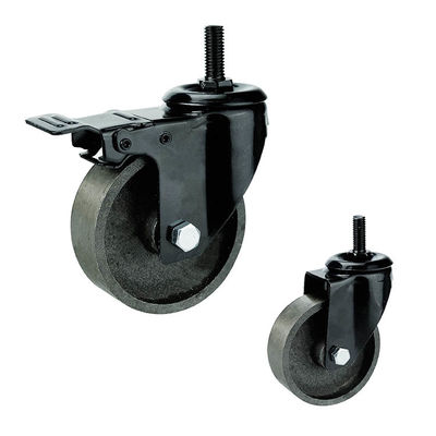 4inch Black 100kg Loading Medium Duty Casters For Living Room Tables