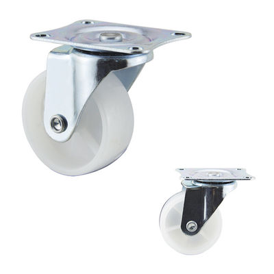 2 Inch Diameter Plastic Swivel Plate Light Duty Casters Customize