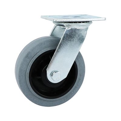 Threaded Stem Trolley Casters Wheels for Stable and Secure Transport 3/4/5/6/8 Inches Wheel Diameter