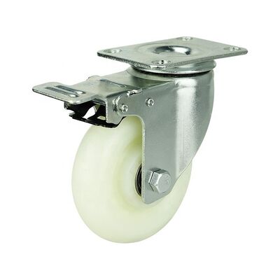 ১০০ থেকে ৩০০ কেজি লোড ক্ষমতা সম্পন্ন রাবার ক্যাস্টার চাকা, নরম কমলা রঙের, ইন্ডোর আউটডোর ব্যবহারের জন্য আদর্শ, টেকসই এবং নির্ভরযোগ্য ক্যাস্টার সমাধান