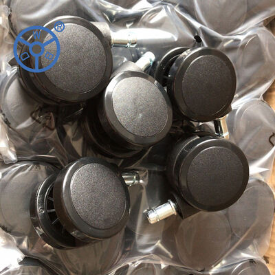 ৪৫০-৮৫০ কেজি লোড ক্যাপাসিটি কালো পিইউ ক্যাসটার হুইল হোল কোর স্ট্রং হুইল শিল্প ও বাণিজ্যিক কার্টগুলির জন্য ডিজাইন করা হয়েছে