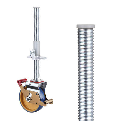 125 মিমি পিইউ নিয়মিত scaffold চাকা, 300 কেজি ক্ষমতা Caster চাকা scaffolding