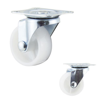 2 Inch Diameter Plastic Swivel Plate Light Duty Casters Customize