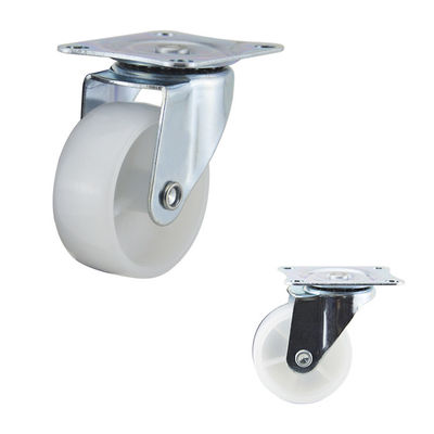 2 Inch Diameter Plastic Swivel Plate Light Duty Casters Customize