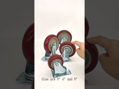 মাঝারি দায়িত্ব লাল পিভিসি ঢালাইকারী ভূমিকা-YLcaster